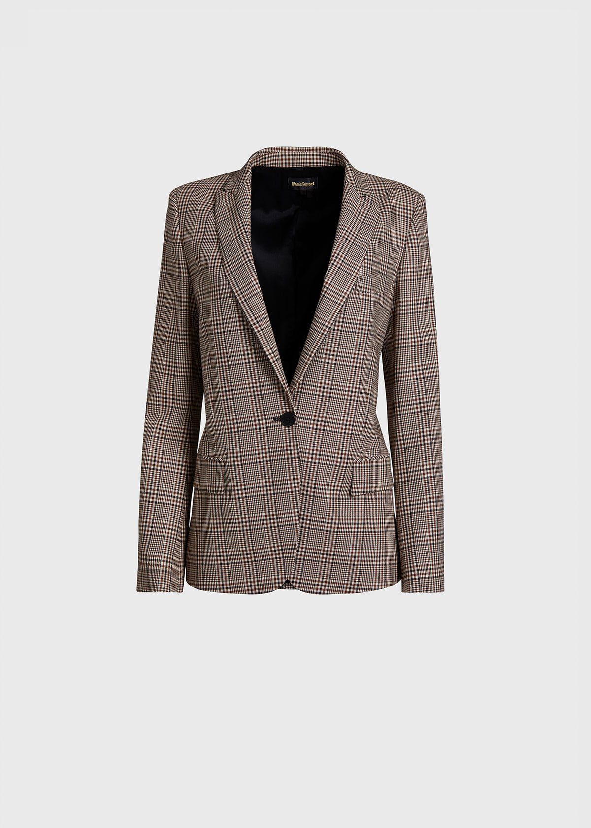 Wool Glen Plaid Blazer