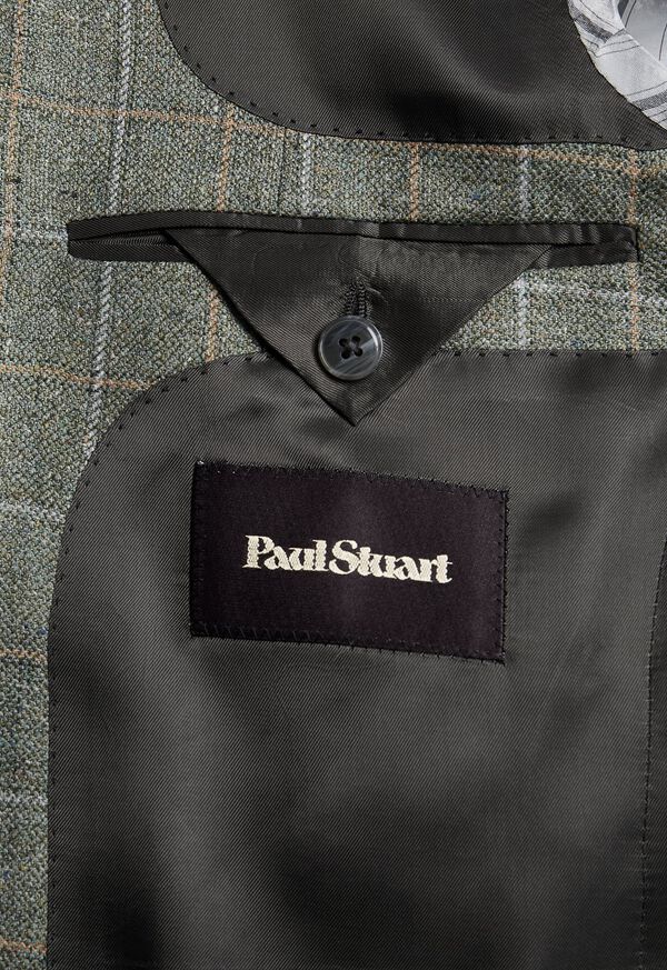 Paul Stuart Sage Plaid Sport Jacket, image 3