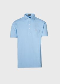 Paul Stuart Pima Cotton Front Pocket Logo Polo, thumbnail 1