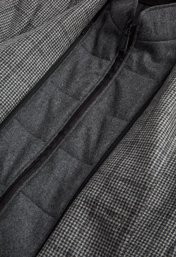 Paul Stuart Houndstooth Travel Jacket and Built-in Vest, image 3