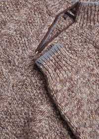 Paul Stuart Marled 1/4 Zip Sweater, thumbnail 3