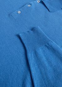 Paul Stuart Linen & Cotton Polo Shirt, thumbnail 3