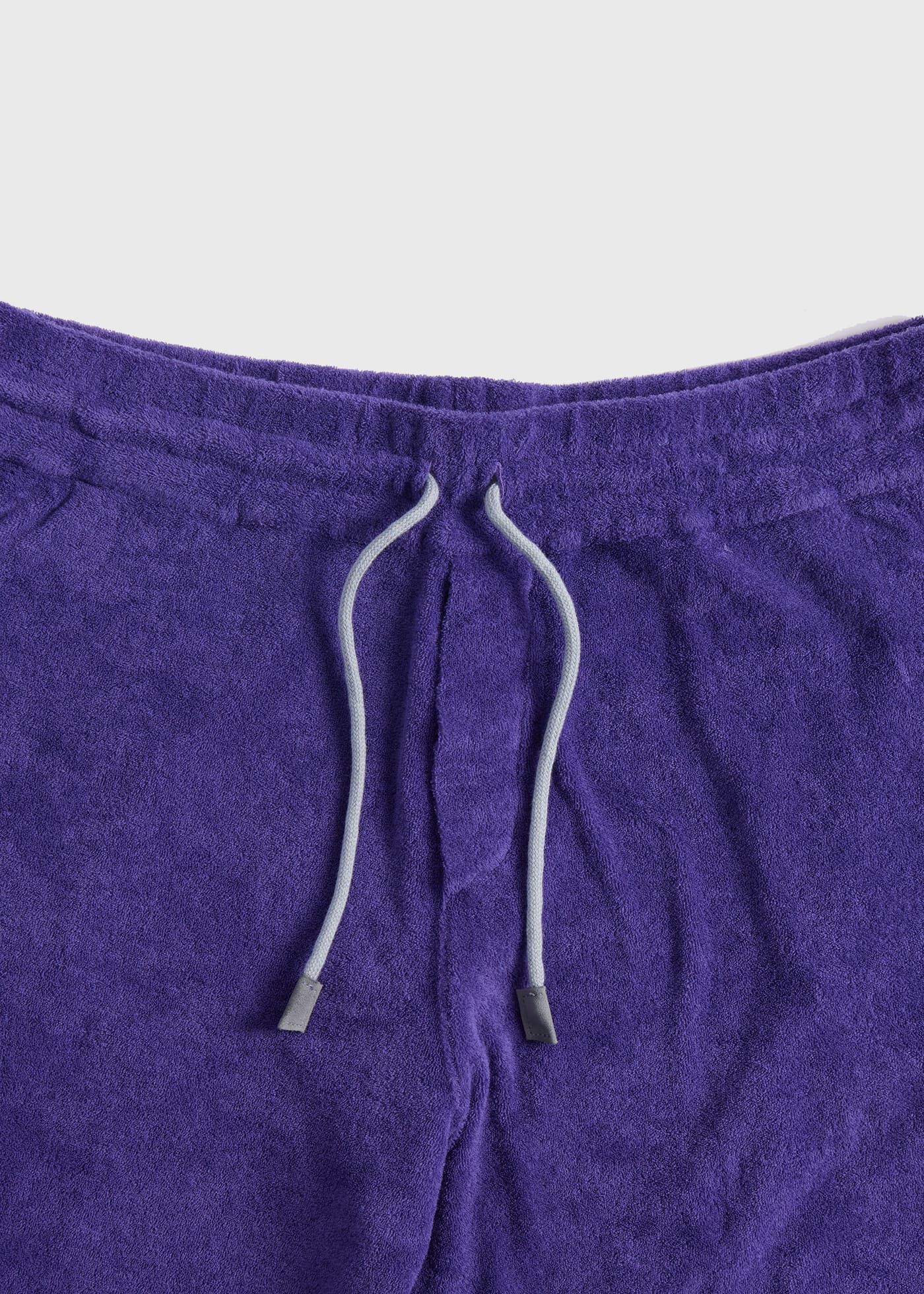 Cotton Terry Cloth Drawstring Short