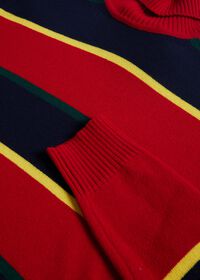 Paul Stuart Wool Regimental Stripe Turtleneck, thumbnail 3