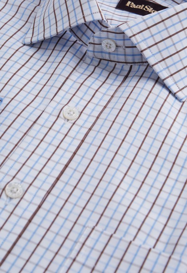 Paul Stuart Graph Check Dress Shirt, image 2