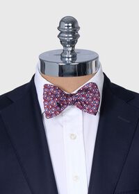 Paul Stuart Printed Silk Teardrop Bow Tie, thumbnail 2