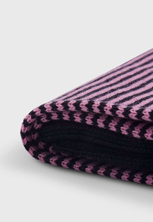 Paul Stuart Cotton Horizontal Stripe Sock, image 2