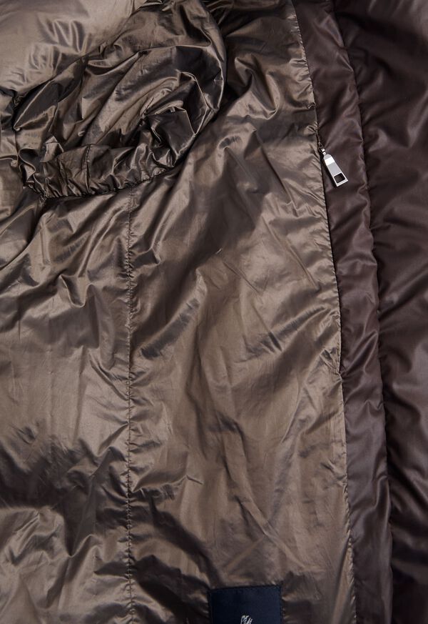 Paul Stuart Long Belted Puffer Coat, image 4