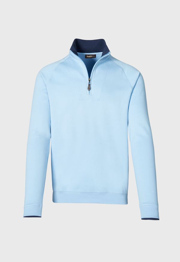 Paul Stuart Pima Cotton 1/2 Zip Sweater, image 2