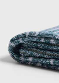 Paul Stuart Linen & Cotton Double Stripe Sock, thumbnail 2