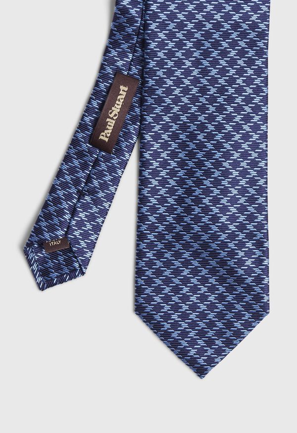 Paul Stuart Two Color Check Tie, image 1