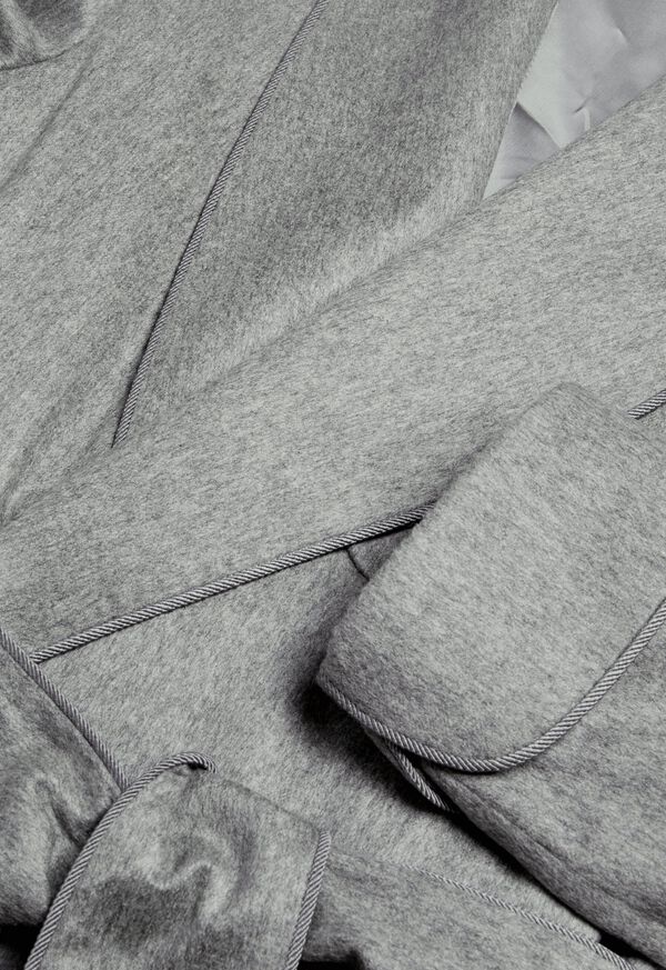 Paul Stuart Grey Cashmere Robe, image 2