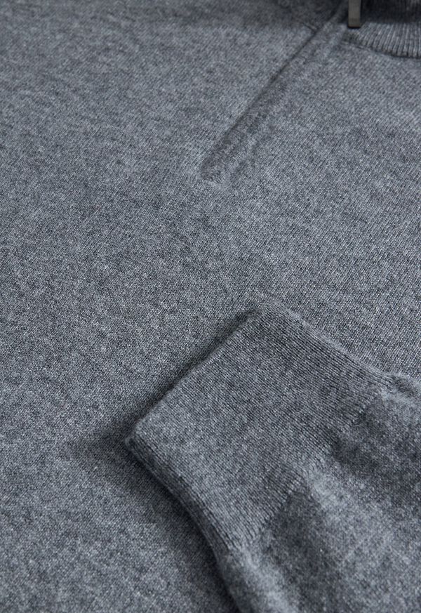 Paul Stuart Cashmere Quarter Zip Sweater, image 2