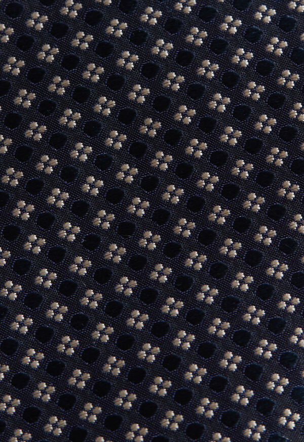 Paul Stuart Woven Silk Micro Jacquard Tie, image 3