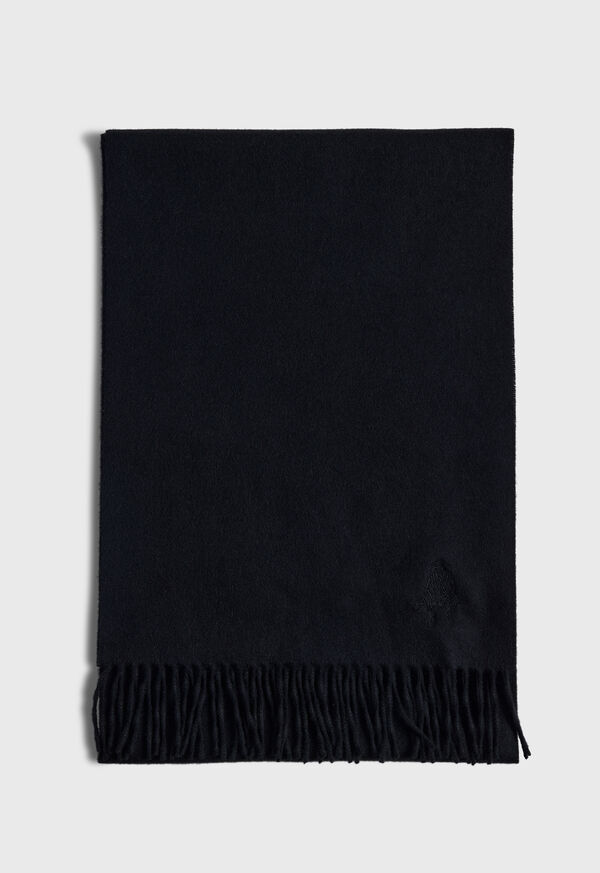 Paul Stuart Cashmere Scarf with Fringe, image 2