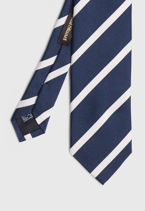 Paul Stuart Stripe Silk Tie, image 1