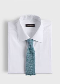 Paul Stuart Silk and Linen Knitted Tie, thumbnail 2