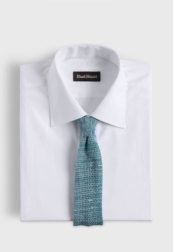 Paul Stuart Silk and Linen Knitted Tie, image 2