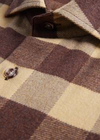 Paul Stuart Flannel Buffalo Check Sport Shirt, thumbnail 3