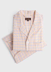 Paul Stuart Brushed Cotton Tattersall Pajama, thumbnail 1