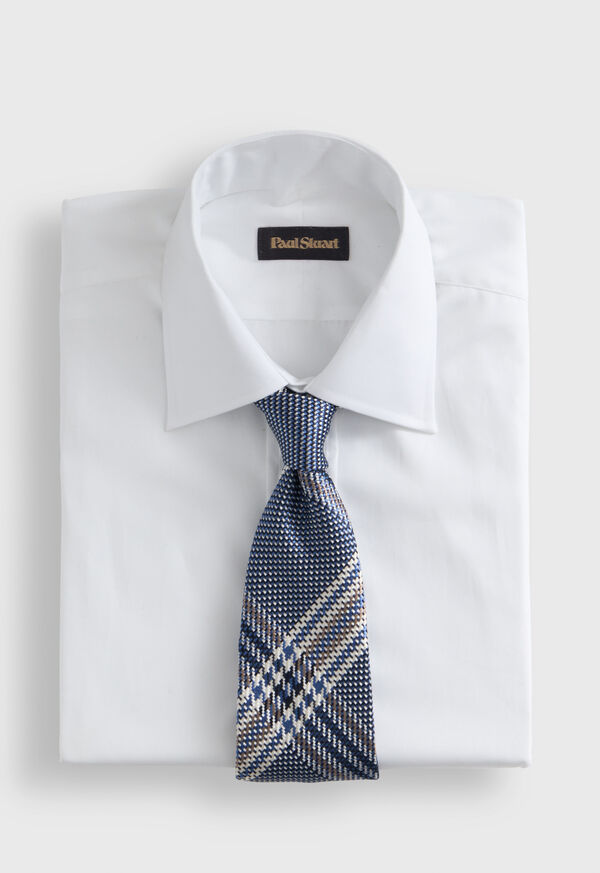 Paul Stuart Woven Silk Large Plaid Tie, image 2