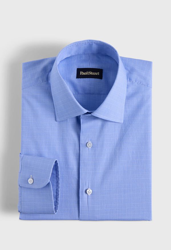 Paul Stuart Spread Collar Glenn Plaid Dress Shirt, image 1