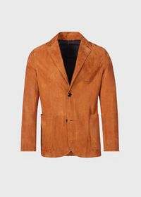 Paul Stuart Lamb Suede Jacket, thumbnail 1