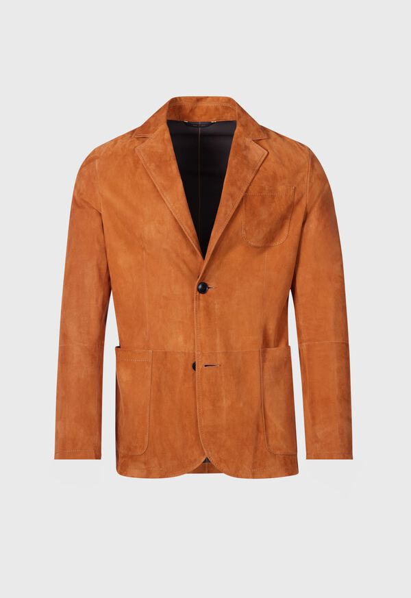 Paul Stuart Lamb Suede Jacket, image 1