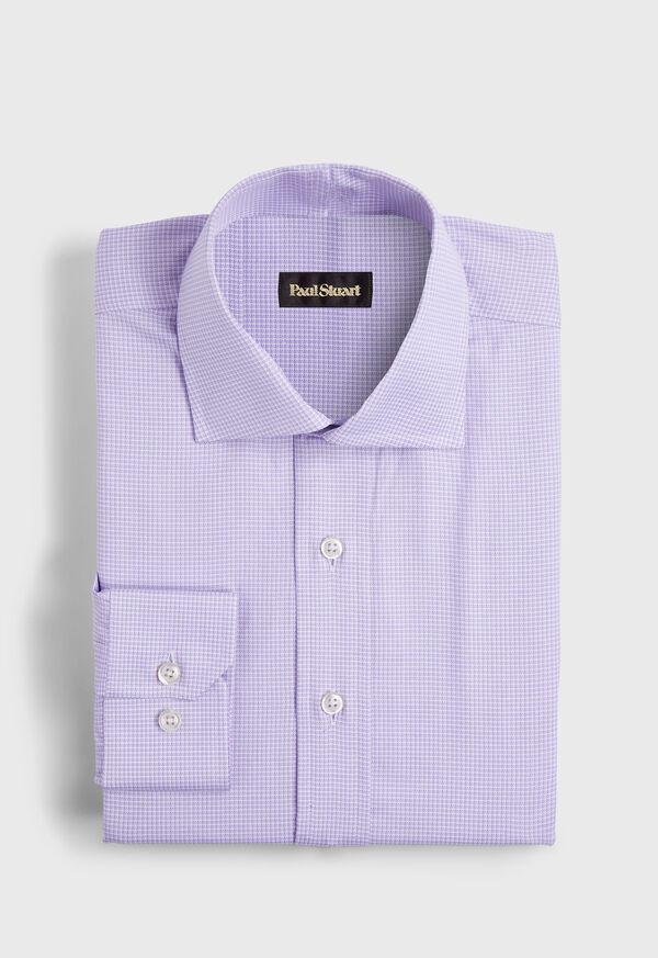 Paul Stuart Slim Fit Micro Check Dress Shirt, image 1