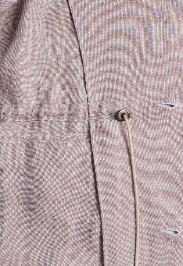 Paul Stuart Linen Safari Jacket, image 3