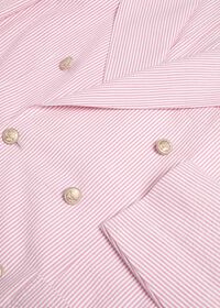 Paul Stuart Pink & White Cotton Seersucker Jacket, thumbnail 2