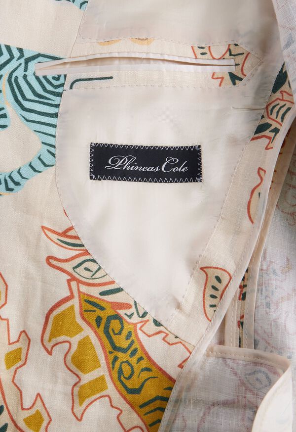 Paul Stuart Linen Dragon & Tiger Jacket, image 5