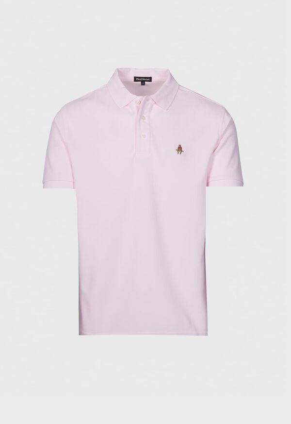 Paul Stuart Cotton Piqu&eacute; Logo Polo