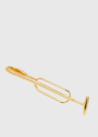 Paul Stuart Gold Vermeil Polo Mallet Tie Bar, thumbnail 1