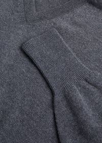 Paul Stuart Classic Cashmere V-Neck Sweater, thumbnail 2