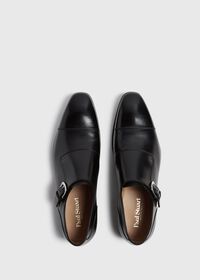 Paul Stuart Giordano Leather Monk Strap, thumbnail 3