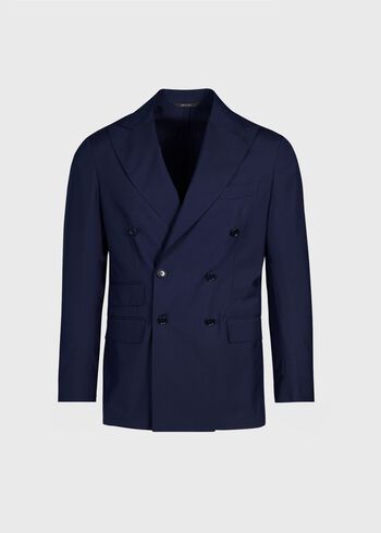 Paul Stuart Lightweight Wool Double Breasted Suit