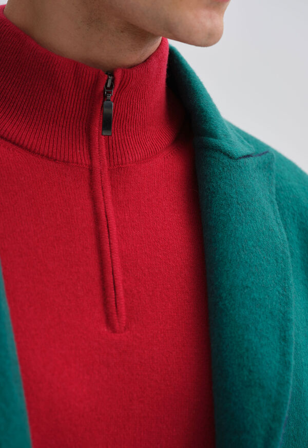 Paul Stuart Essential Cashmere Quarter Zip Sweater, image 5