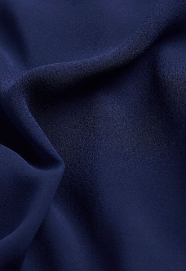 Paul Stuart Tie Front Silk Blouse, image 6