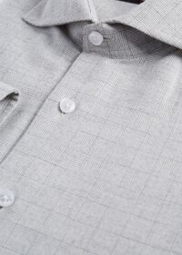 Paul Stuart Parquet Pattern Flannel Sport Shirt, thumbnail 2