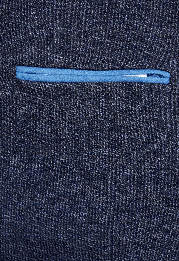 Paul Stuart Navy Knit Jacket, image 3