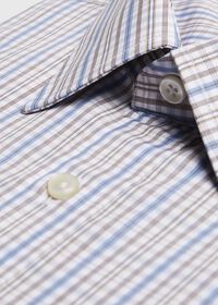 Paul Stuart Cotton Check Dress Shirt, thumbnail 2