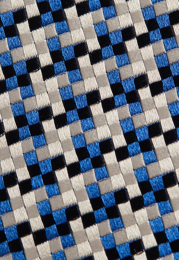 Paul Stuart Woven Silk Houndstooth Tie, image 3