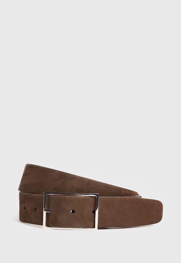 Paul Stuart Suede Nubuck Belt, image 1