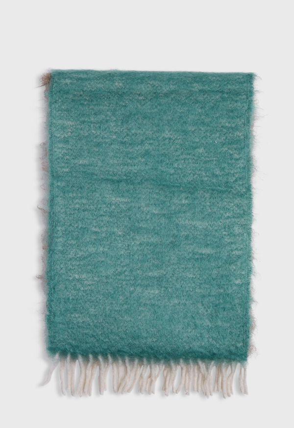Paul Stuart Colorblock Mohair Scarf, image 3