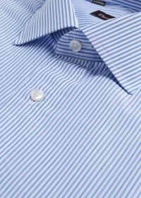 Paul Stuart Narrow Stripe Slim Fit Dress Shirt, thumbnail 2