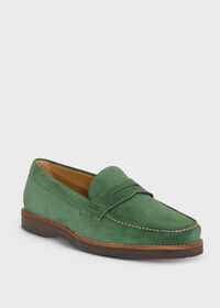 Paul Stuart Malcolm Suede Penny Loafer, thumbnail 2