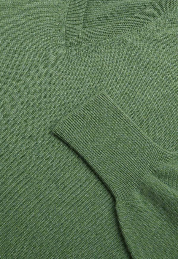 Paul Stuart Classic Cashmere Double Ply V-Neck Sweater, image 36