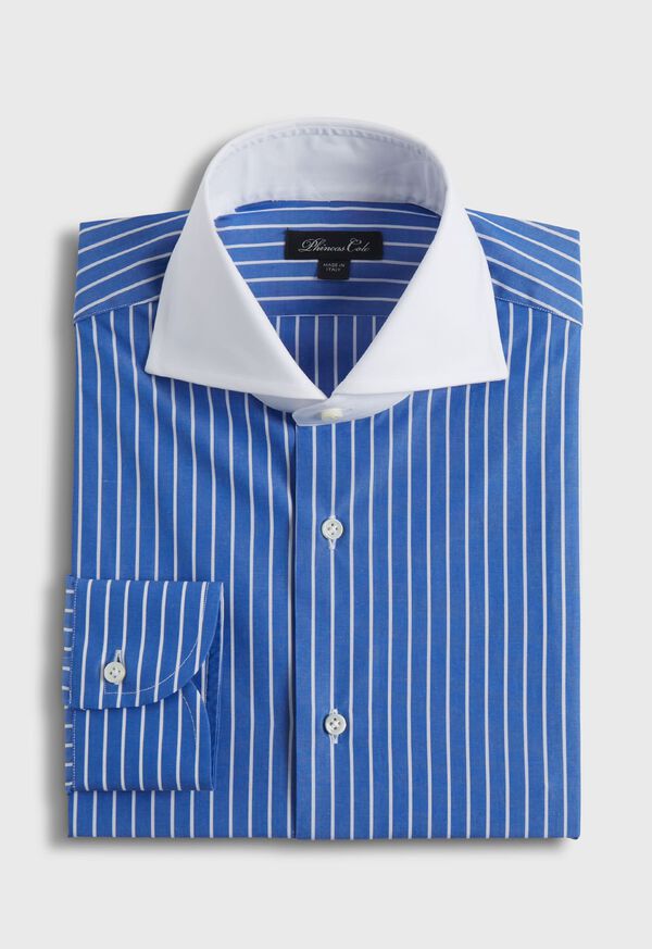 Paul Stuart Cotton Stripe Dress Shirt, image 1