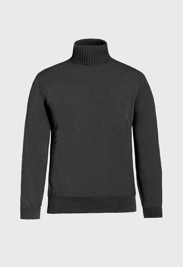 Paul Stuart Classic Cashmere Double Ply Turtleneck Sweater, image 1